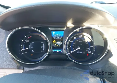 2013 Hyundai Sonata Hybrid Limited из США, поврежденный, VIN KMHEC4A45DA100631